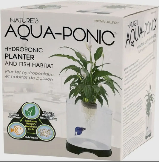 Aqua- Ponic Tank and Hydroponic Planter - 1.4 Gallon